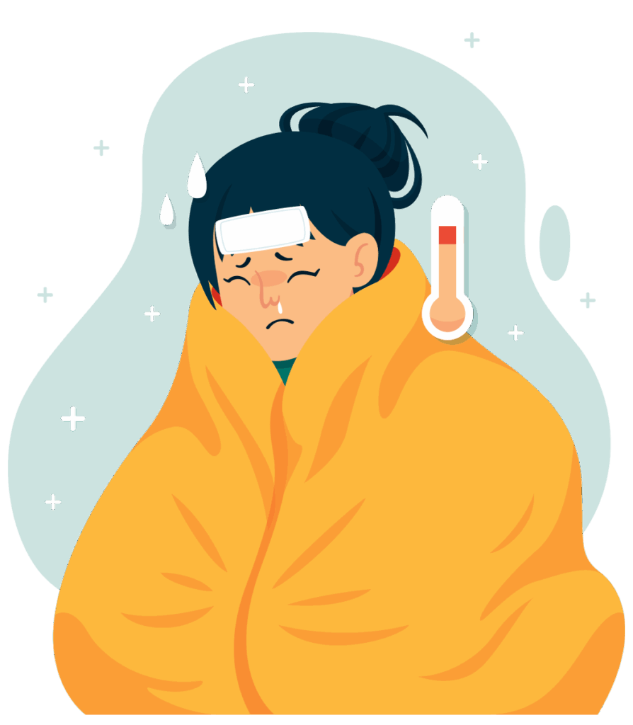 hayshine fever yellow icon